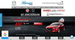 Desktop Screenshot of grandportneufmazda.com